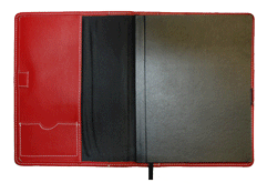 Leather Bound Refillable Notebook